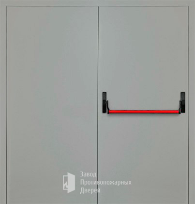 Фото двери «Двупольная глухая с антипаникой (1 створка) EI-30» в Дмитрову