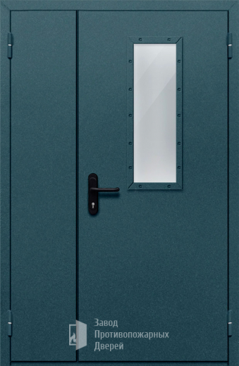 Фото двери «Полуторная со стеклом №27» в Дмитрову