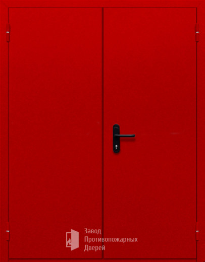 Фото двери «Двупольная глухая (красная)» в Дмитрову