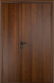 Фото двери «Полуторная МДФ глухая EI-30» в Дмитрову