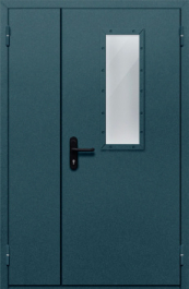Фото двери «Полуторная со стеклом №27» в Дмитрову